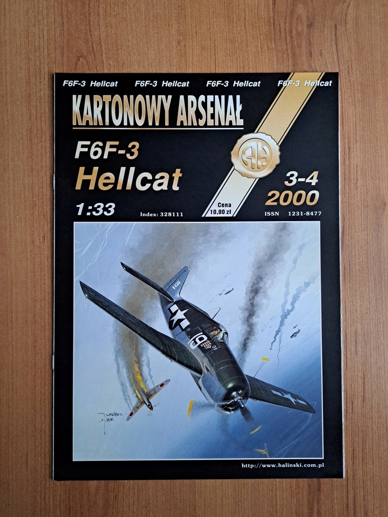Amerykański samolot F6F - 3 Hellcat