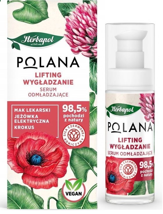 HERBAPOL POLANA - SERUM ODMŁADZAJĄCE - LIFTING