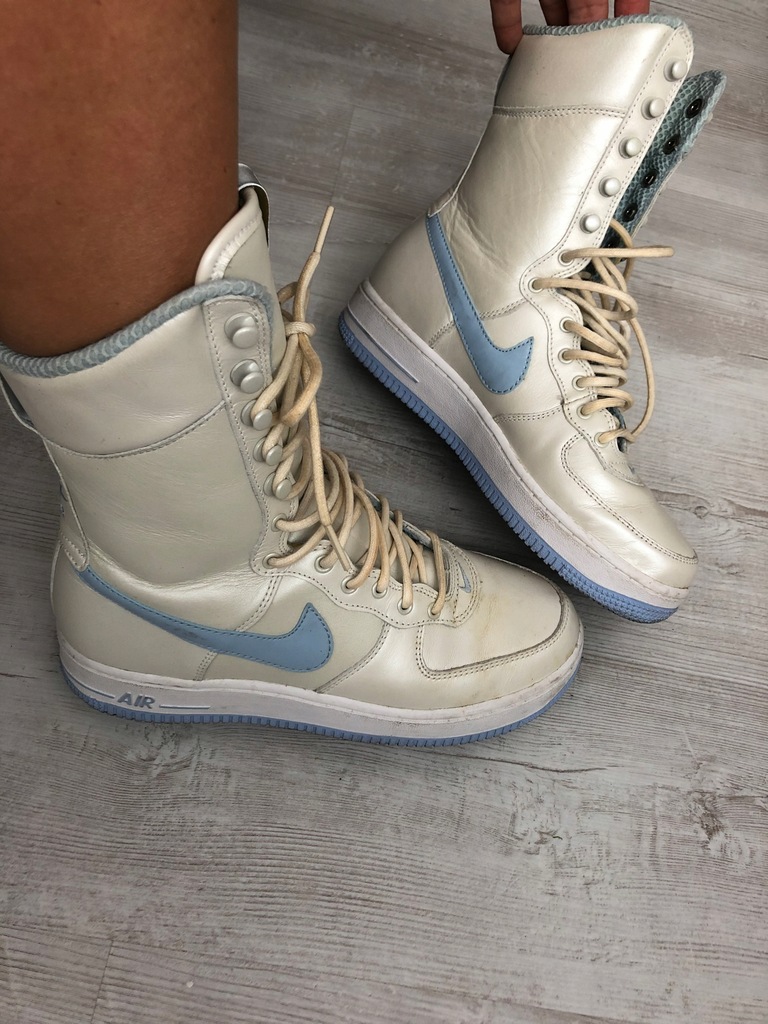 NIKE AIR FORCE skóra długie IDEALNE r. 37,5