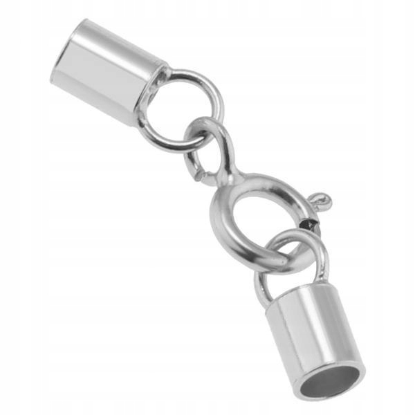 End Claps Round Spring Clasps Tube Bell