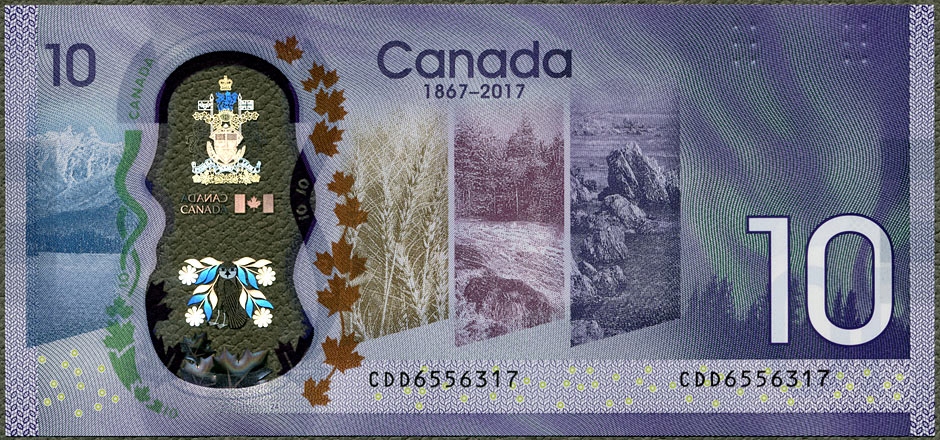Купить Канада - 10$ 2017 *сувенир*полимер!: отзывы, фото, характеристики в интерне-магазине Aredi.ru