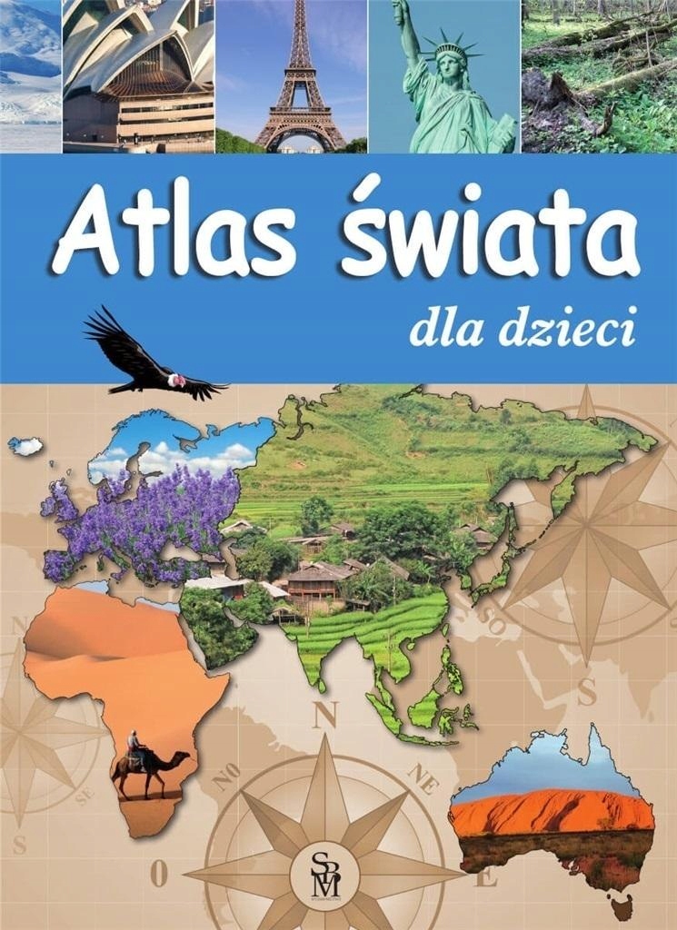 Atlas świata dla dzieci w.2023