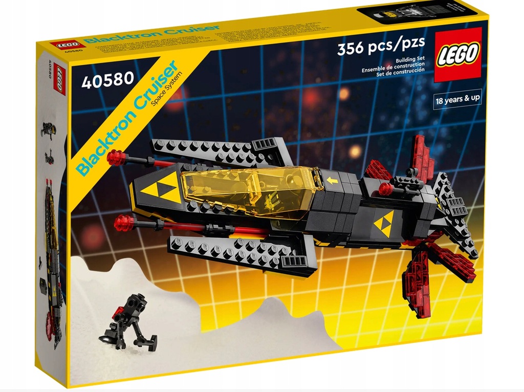 LEGO Space Police 40580 Krążownik Blacktron Nowość