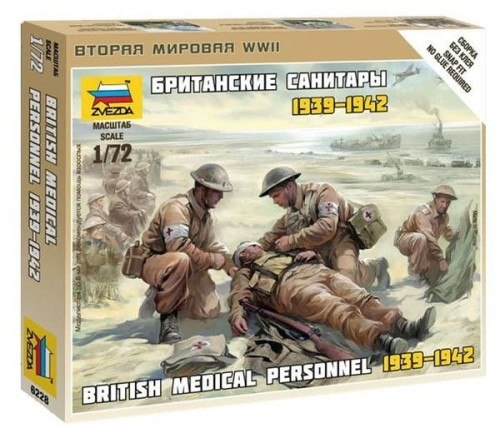 Zvezda 6228 1:72 British Medic Team