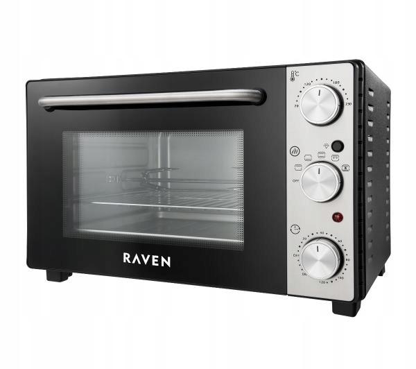 MINI PIEKARNIK RAVEN EPI006 35L ROŻEN GRILL