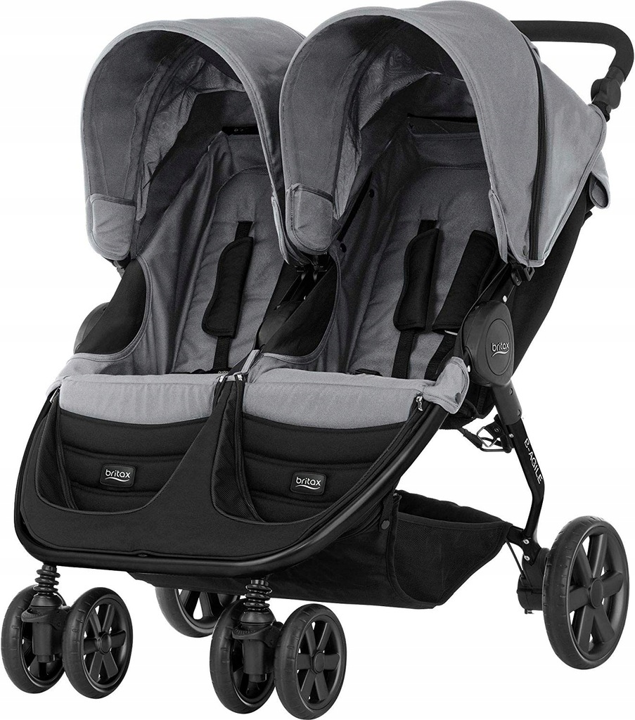 BRITAX B-AGILE DOUBLE WÓZEK SPACEROWY BLIŹNIACZY