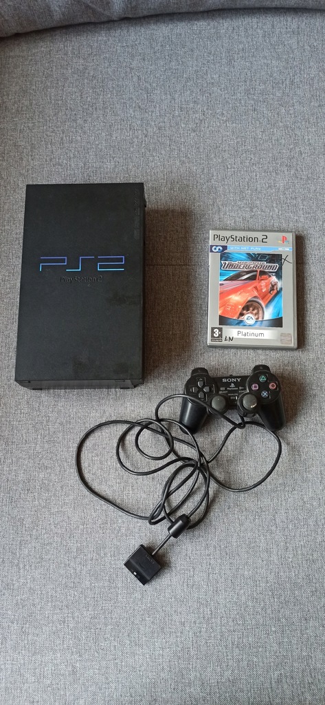 Konsola Sony PlayStation 2 + pad + Need For Speed