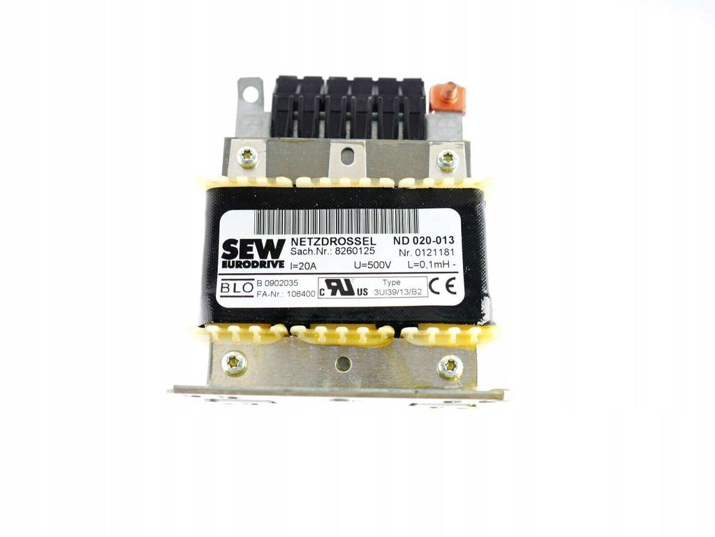 SEW EURODRIVE NETZDROSSEL ND 020-013 ! NEW !