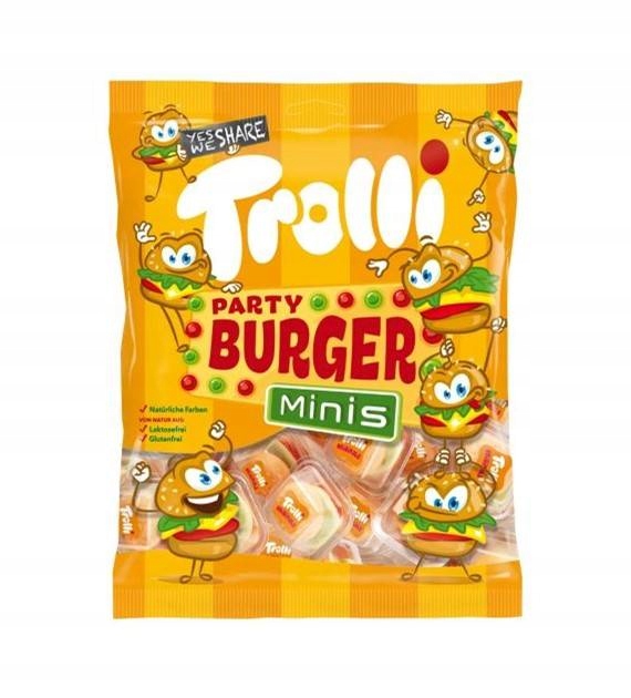 Trolli Party Burger Minis 170 g