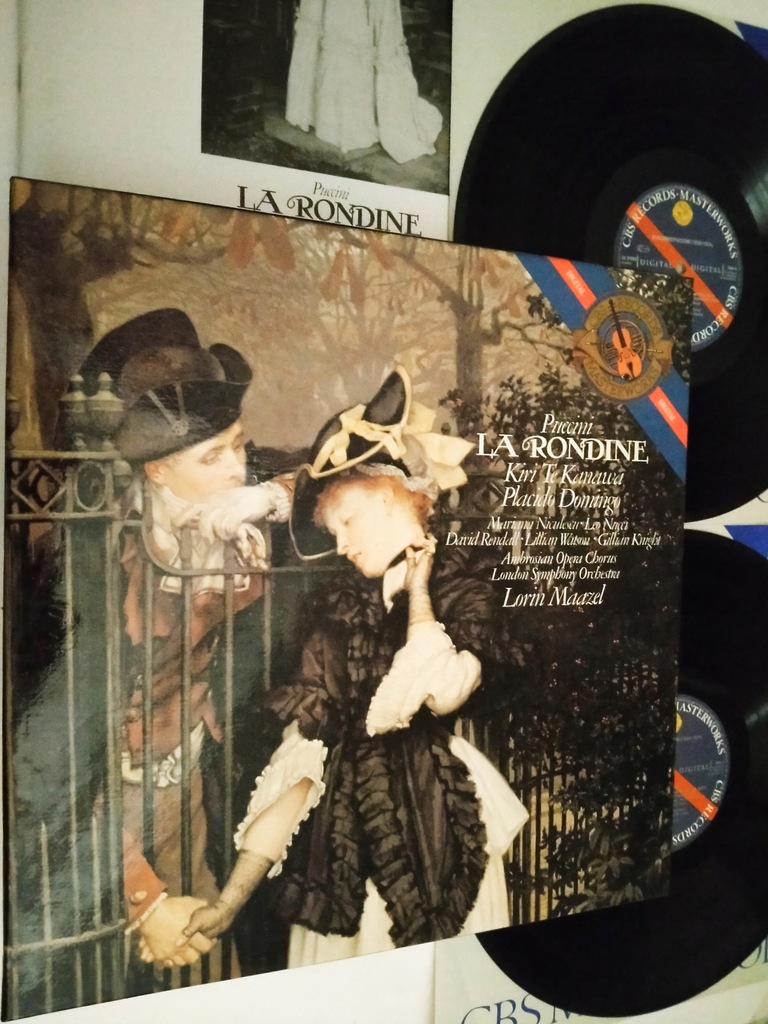 PUCCINI = LA RONDINE 2LPs BOX / KIRI TE KANAWA