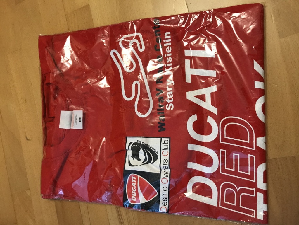 T-shirt Ducati Red Track