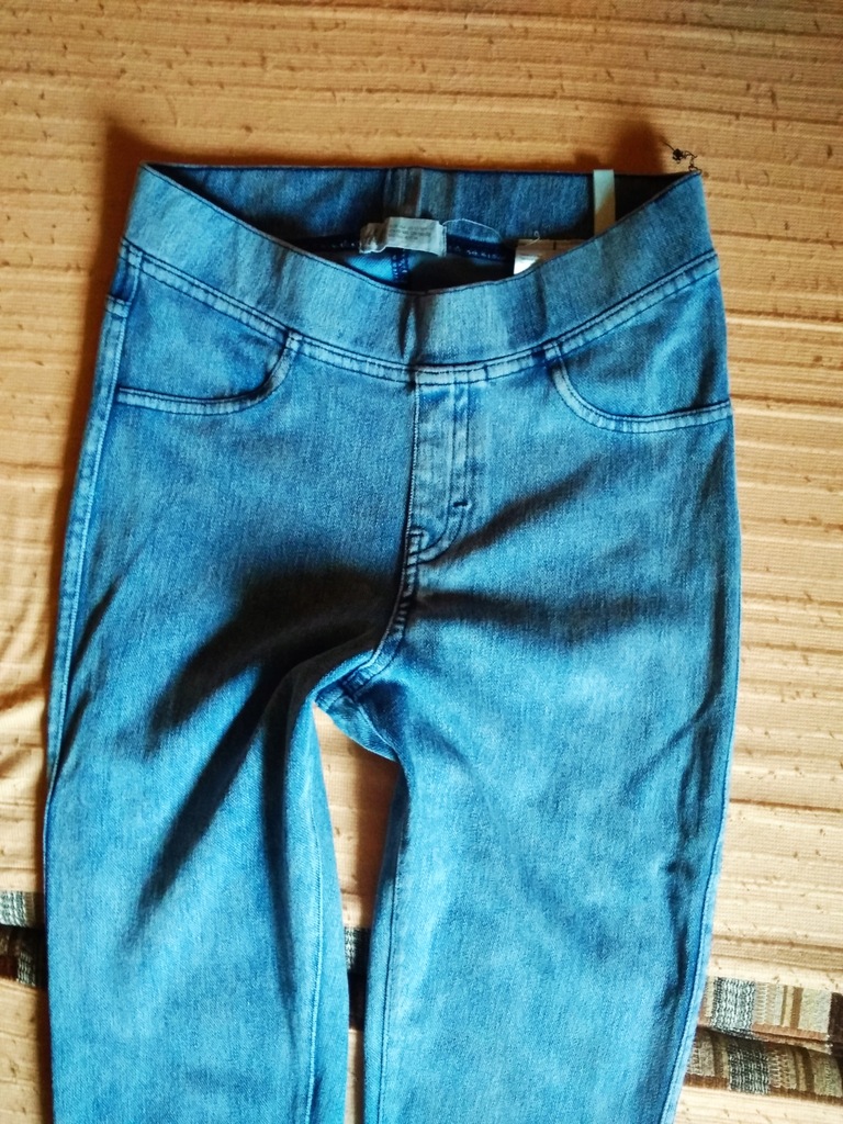H&M spodnie jegginsy dziewczece 164 cm