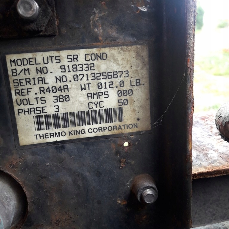 agregat termo king UTS SR COND