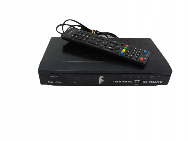 DEKODER DVBT KRUGER MATZ KM0201 + PILOT