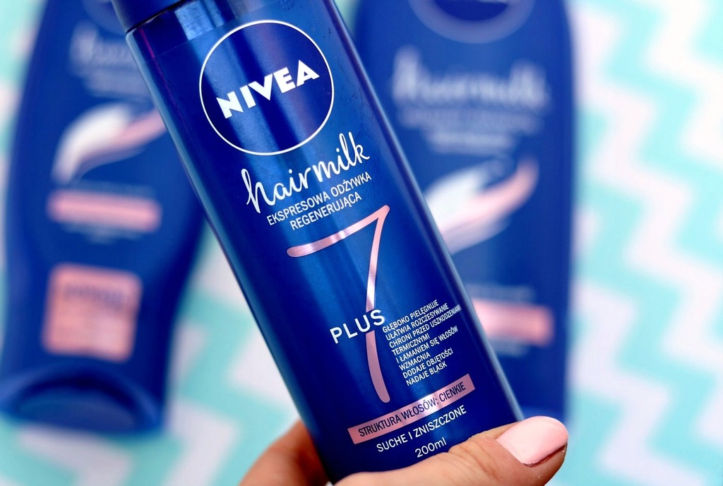 Nivea Hairmilk odżywka do włosów w spray'u 200 ml