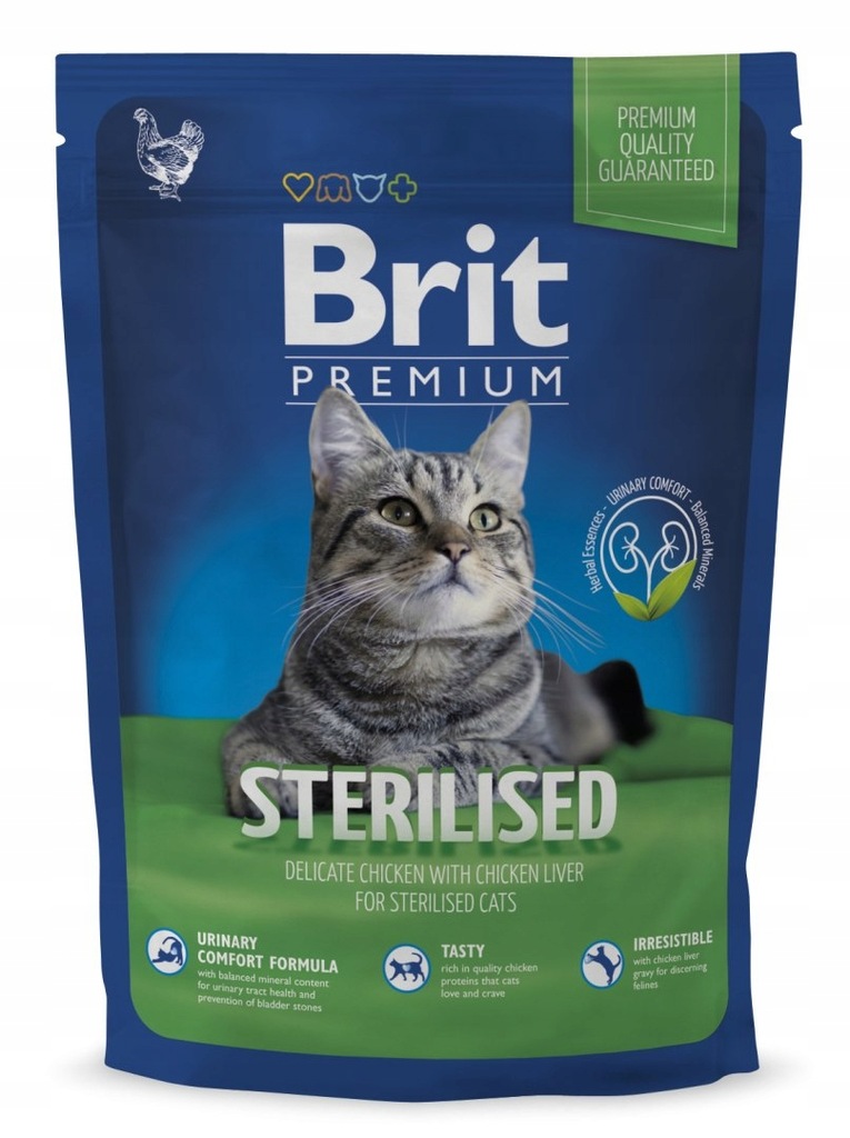 BRIT PREMIUM CAT STERILISED 800 g