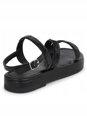 karl lagerfeld kids Sandały Z30004 M Czarny