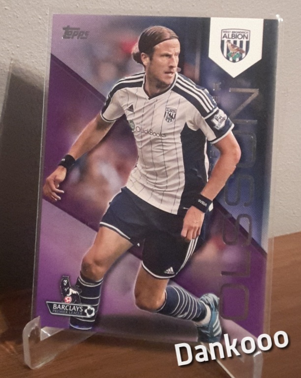 Olsson WBA Topps Premier League 27/50 Limit