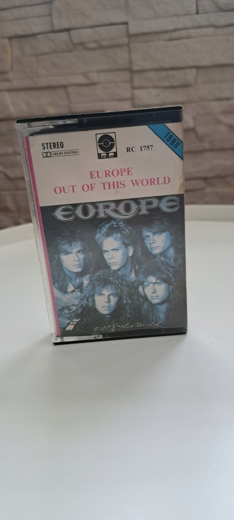 europe out of this world kaseta oryginał 1988 rok