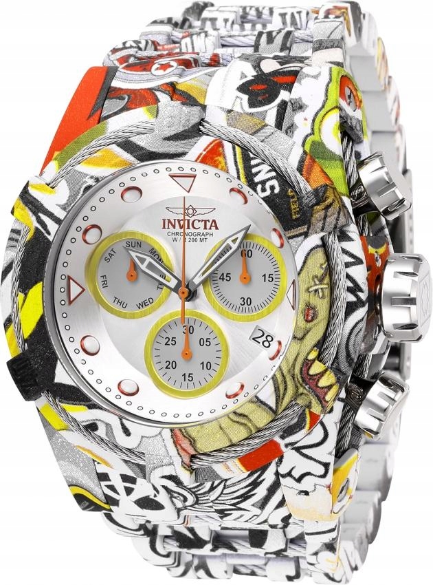 Wyjątkowy zegarek męski INVICTA Bolt Quartz 27095