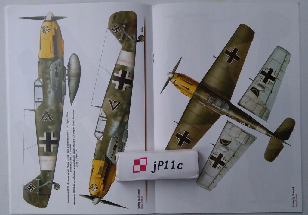 Купить Messerschmitt Bf 109 A-F - камуфляж + наклейки PL: отзывы, фото, характеристики в интерне-магазине Aredi.ru