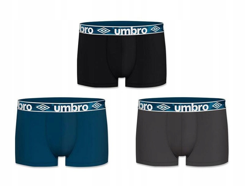 Umbro UMB/1 Majtki Bokserki Męskie Zestaw 3szt. XL