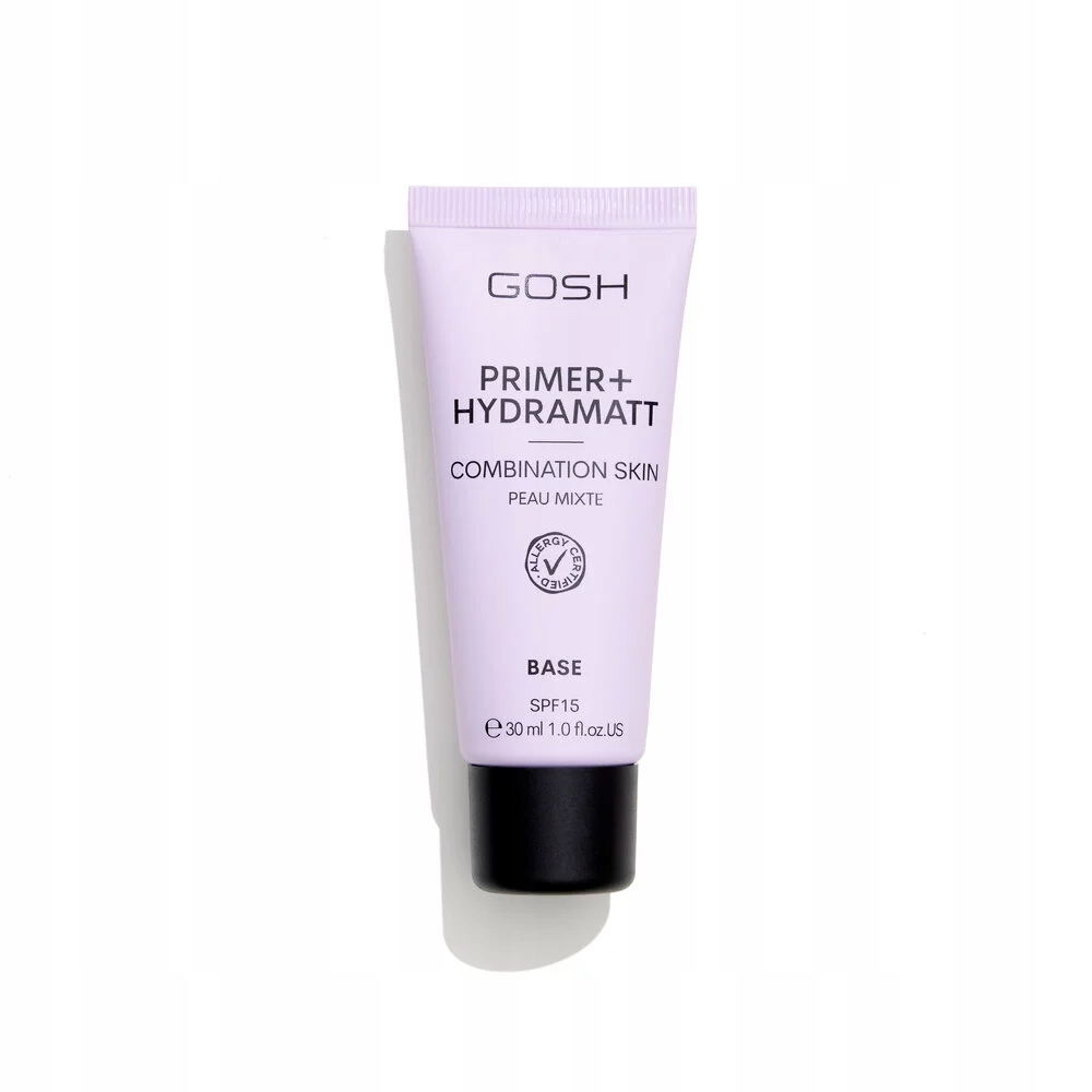 Gosh Primer+ 007 Hydramatt nawilżająca baza pod makijaż do cery mieszanej i