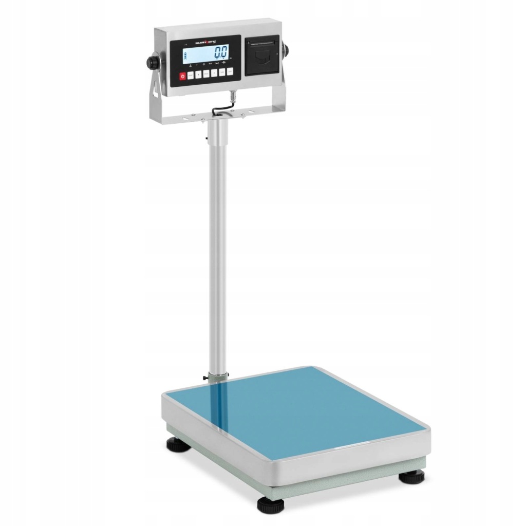 WAGA PLATFORMOWA - 300 KG / 0,01 KG - 50 X 40 CM - WYŚWIETLACZ LCD -