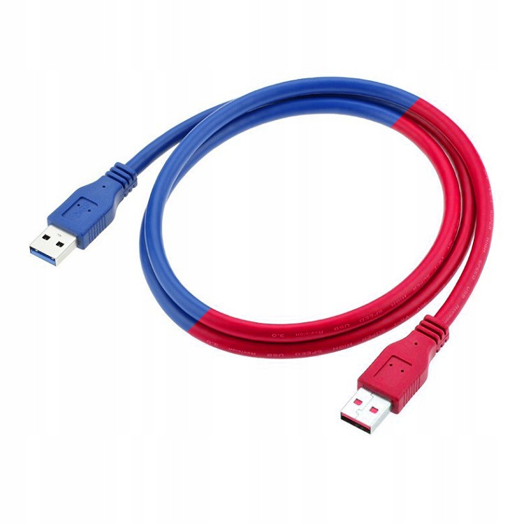 Kabel USB-USB A-A 60cm 0,6m Do Koparki Riser