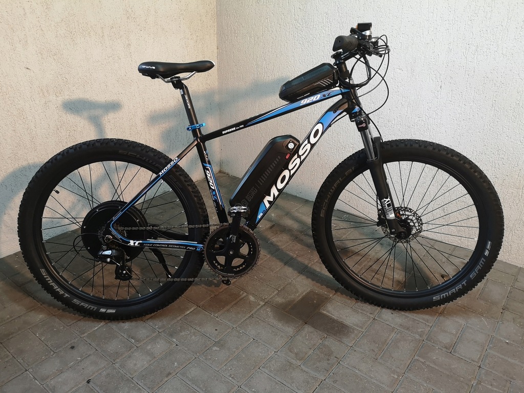 Rower elektryczny MTB MOSSO 2000W 48V 17,5Ah GURU