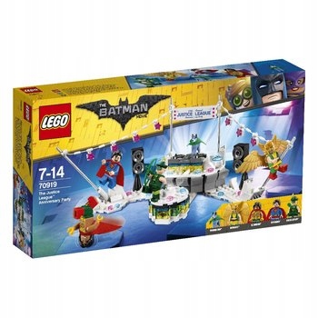 LEGO BATMAN MOVIE 70919 IMPREZA JUBILEUSZOWA LIGI