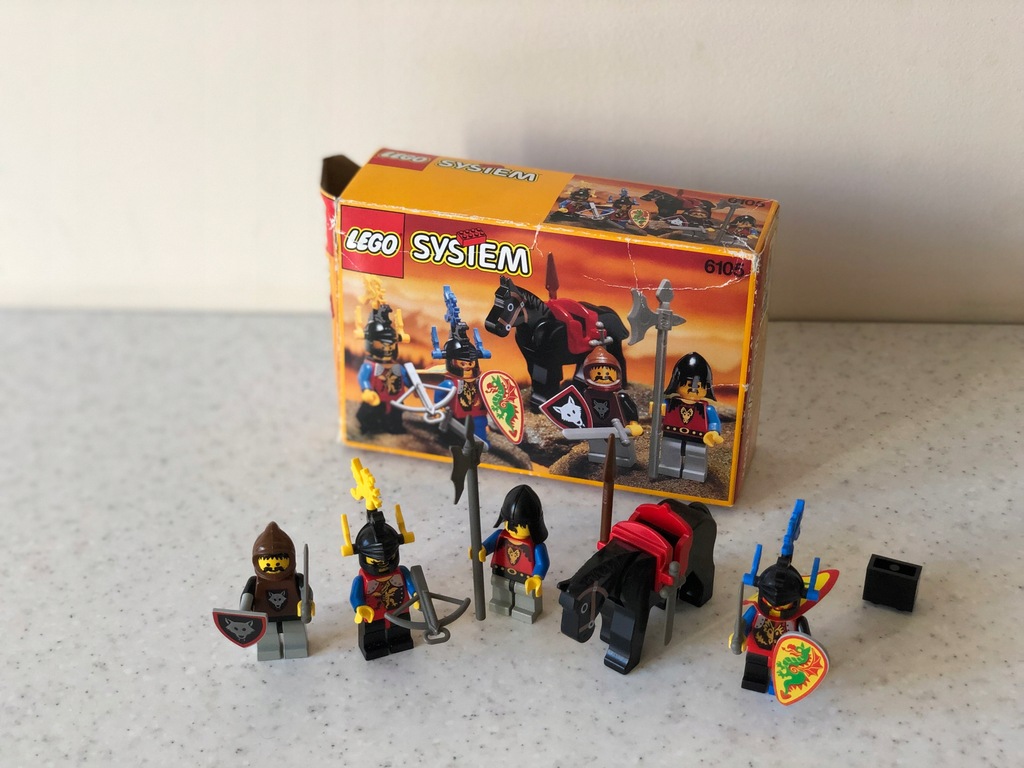 Lego 6105 Medieval Knights Zamek Pudełko