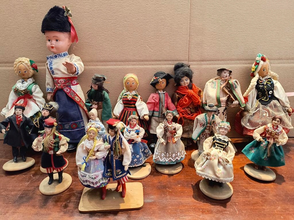 Zestaw lalek Cepelia - PRL