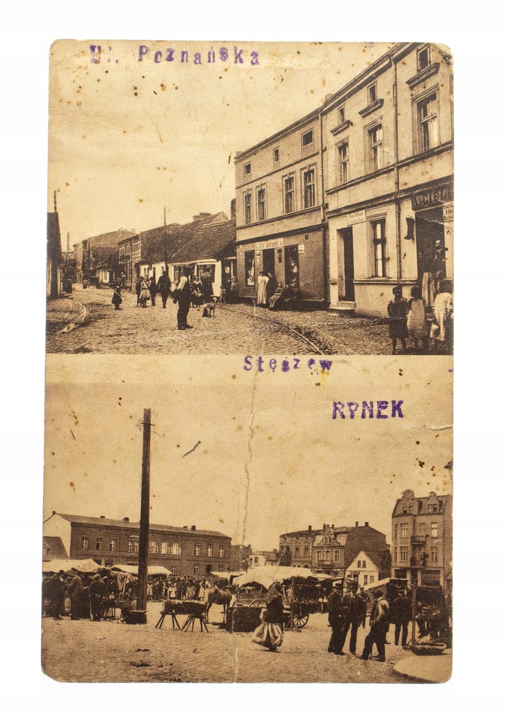 STĘSZEW - RYNEK, TARG, UL. POZNAŃSKA l. 20/30