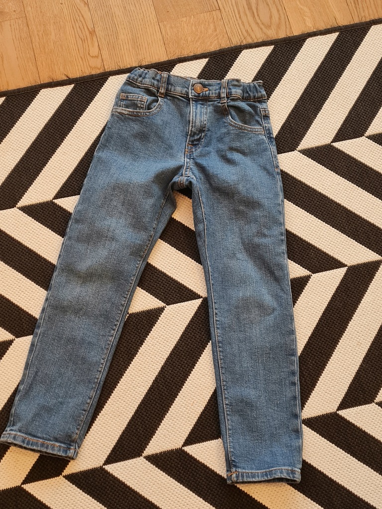 Spodnie jeans Zara 122 cm. 7 lat chłopiec