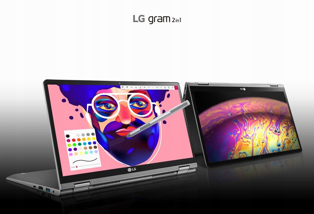 Купить Ноутбук LG GRAM 2in1 IPS i7-10GEN 16G 512 PCIe W10: отзывы, фото, характеристики в интерне-магазине Aredi.ru