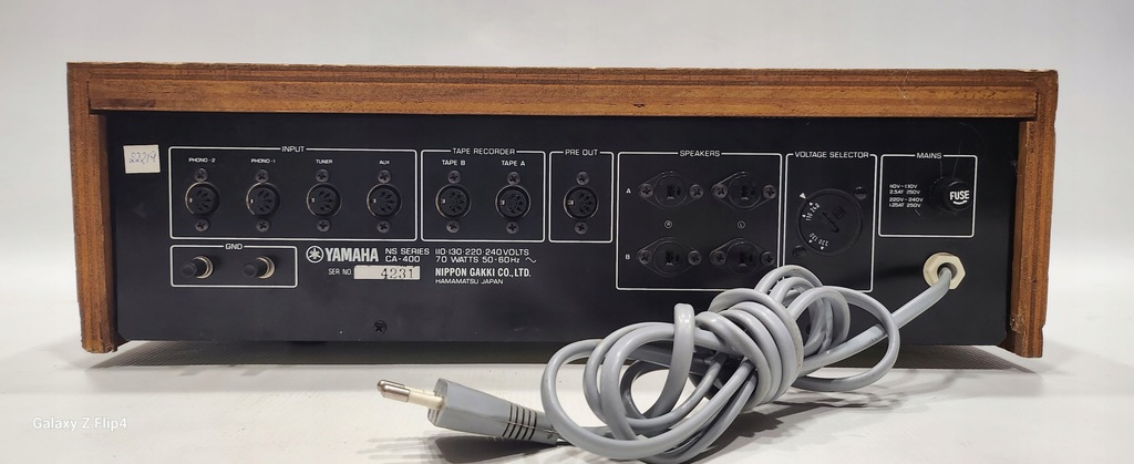 アンプ【YAMAHA】CA-400 YAMAHA CA-400の仕様 ヤマハ