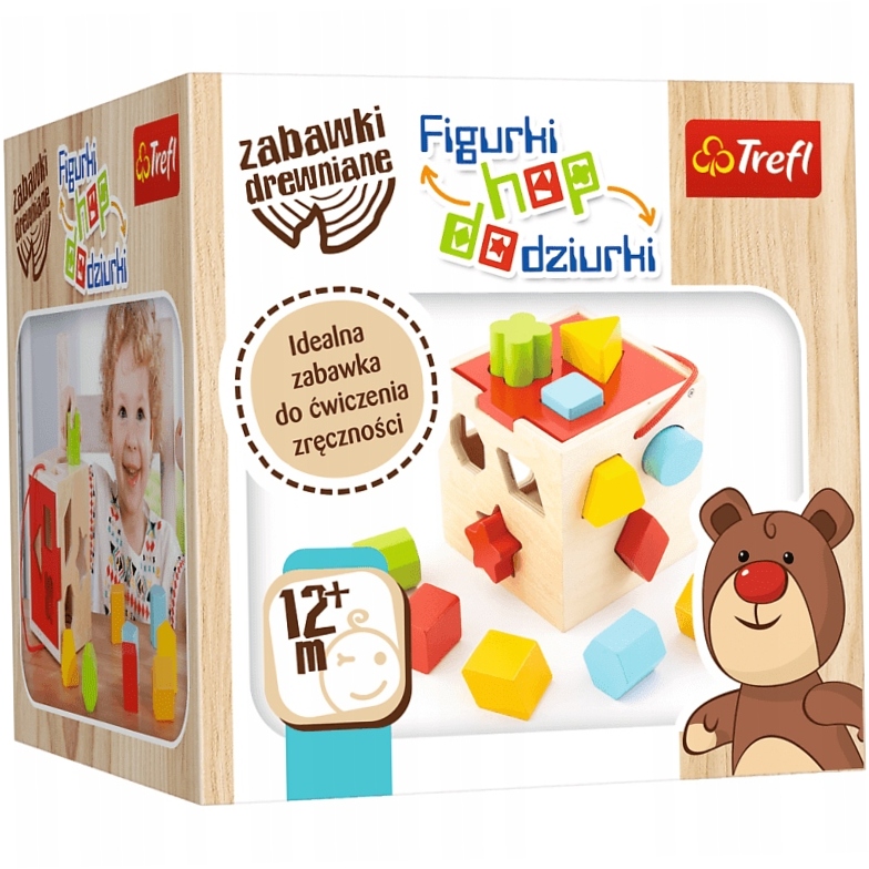 Figurki hop do dziurki Sorter Trefl 60639