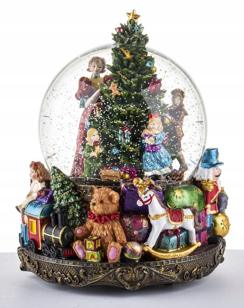 Купить Рождественская музыкальная шкатулка со светодиодной подсветкой Рождественский шар: отзывы, фото, характеристики в интерне-магазине Aredi.ru