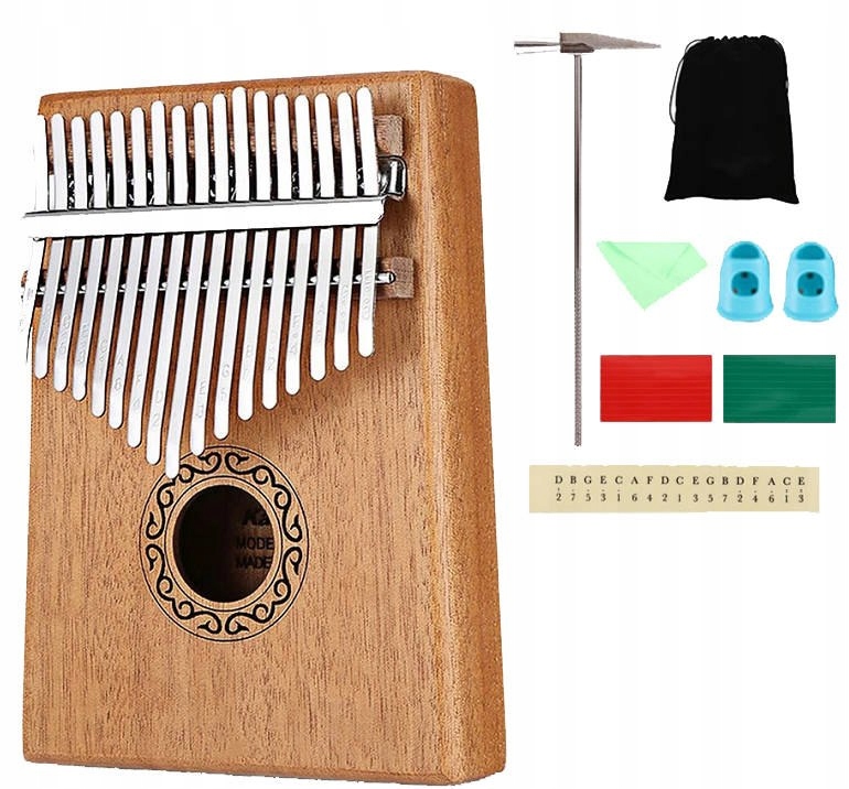 Kalimba instrument afrykański pianino zanza mbira