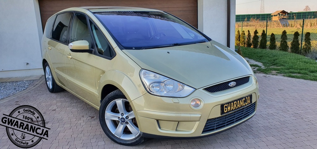 FORD S-MAXr 2.5 220KM 2007r. 7 MIEJSC PANORAMA OPŁ