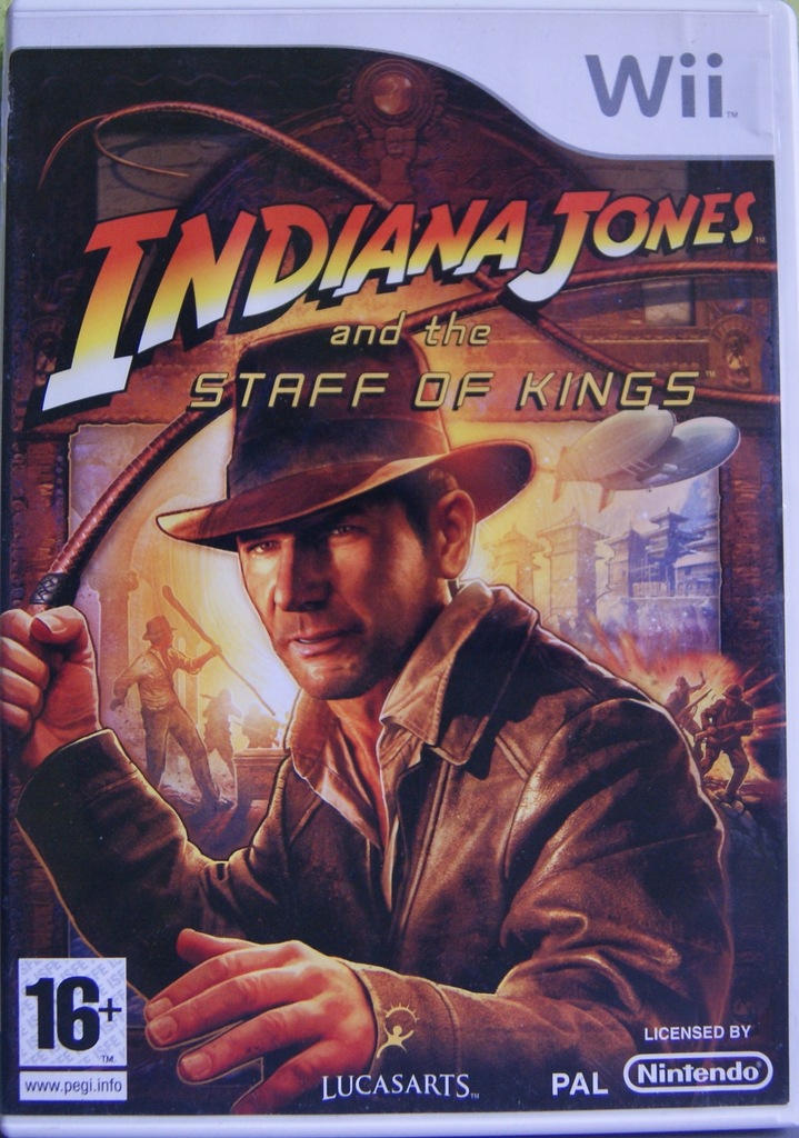 Indiana Jones Staff of Kings - Nintendo Wii