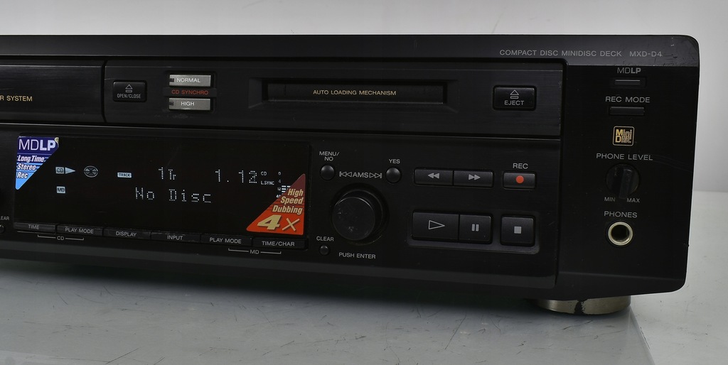 その他 SONY - SONY CD/MD MXD- D1 Sony MXD-D1 CD/MD Player Double Deck Working tested Used