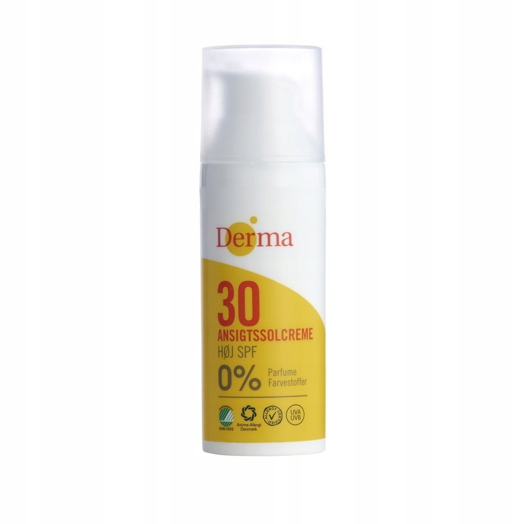 DERMA SUN SPF30 KREM SŁONECZNY DO TWARZY JAKOŚĆ