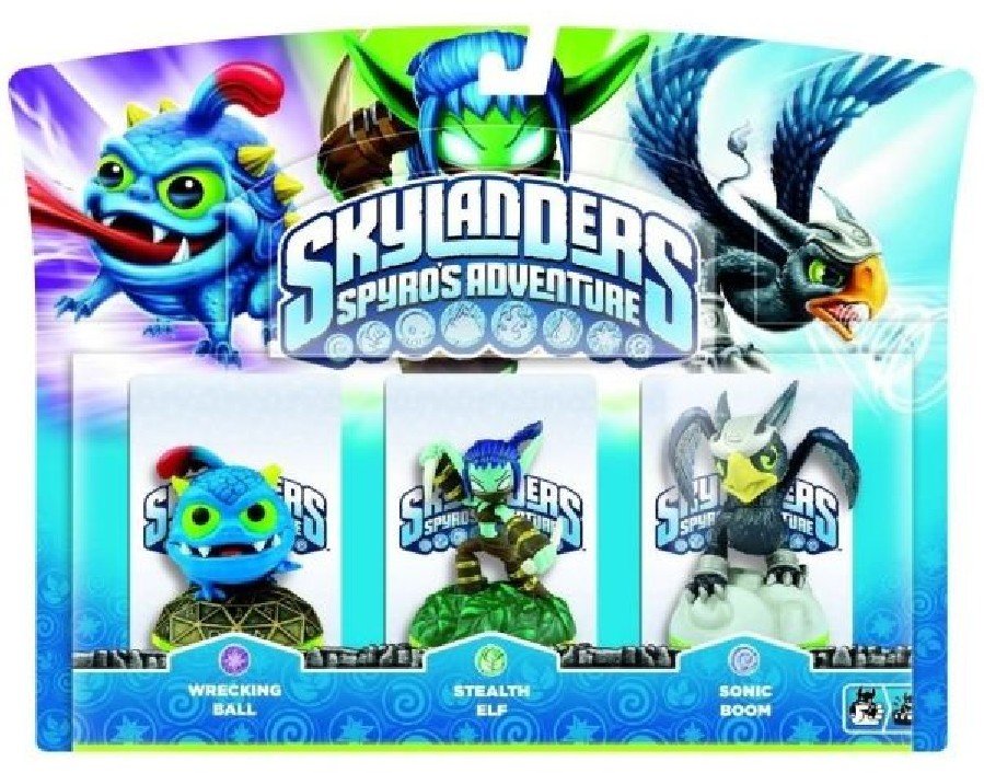 SKYLANDERS ADVENTURE WRECK BALL STEALTH ELF SONIC