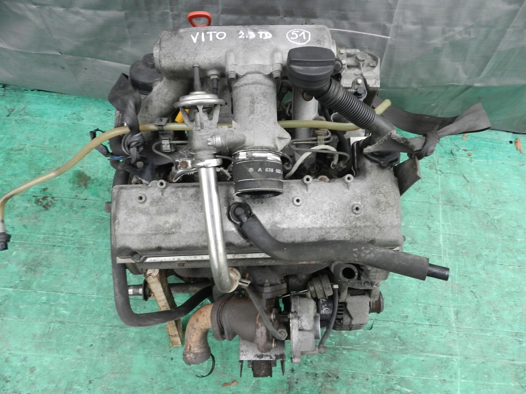 Silnik MERCEDES VITO W638 2.3td z osprzętem