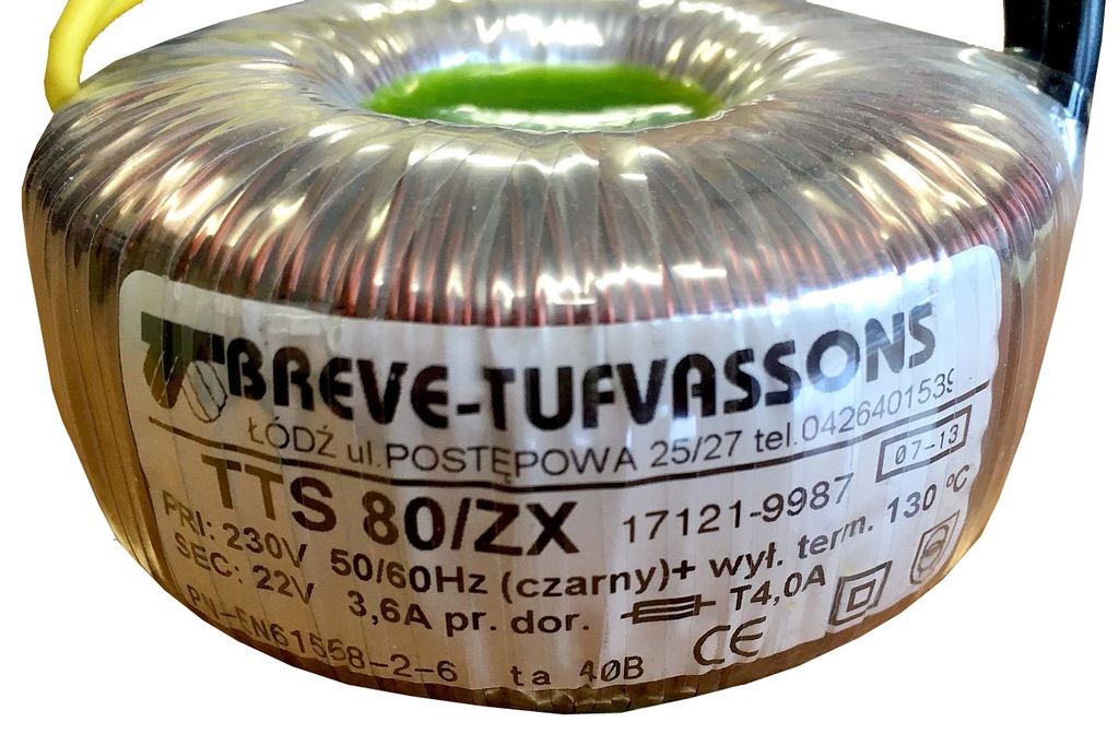 Купить Трансформатор TTS 80/ZX 230/22В для ворот Вишневского: отзывы ...