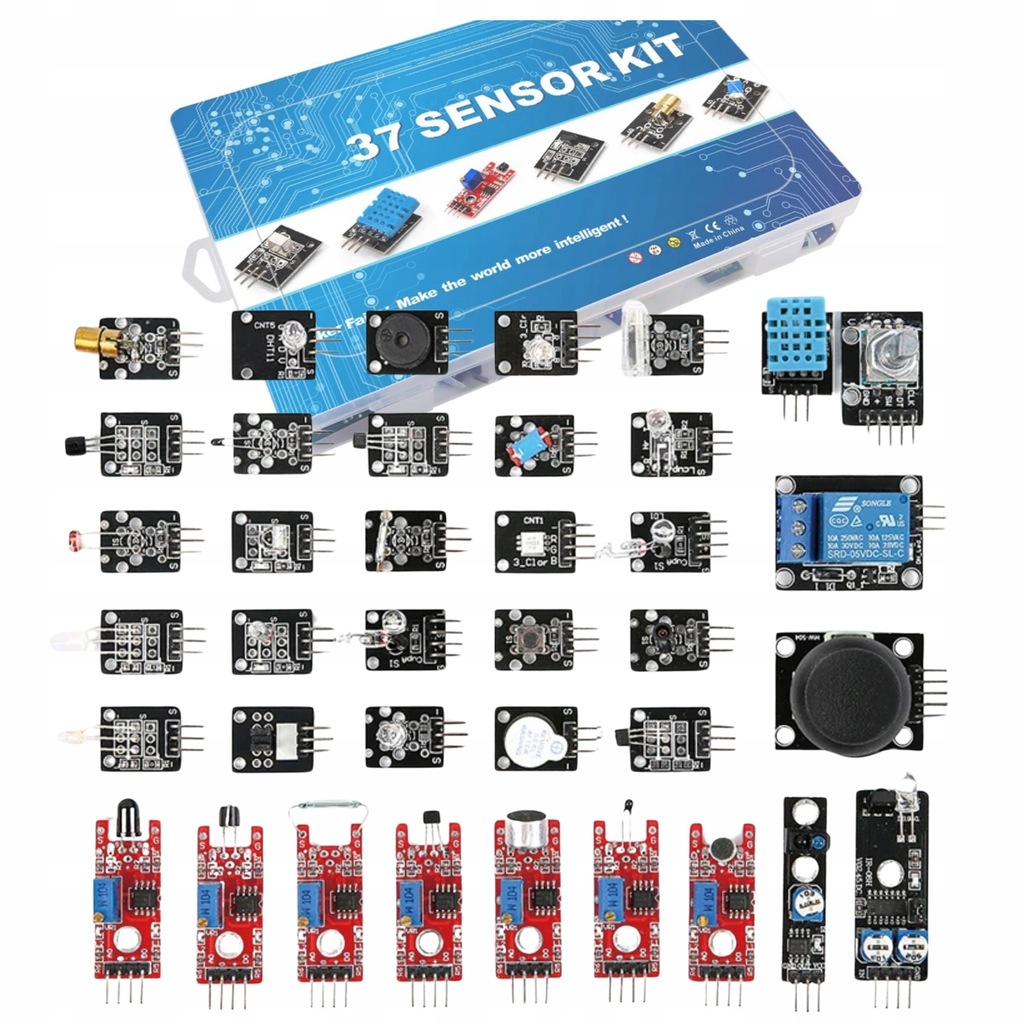 Zestaw 37 modułów czujników dla Arduino 37 sensor KIT