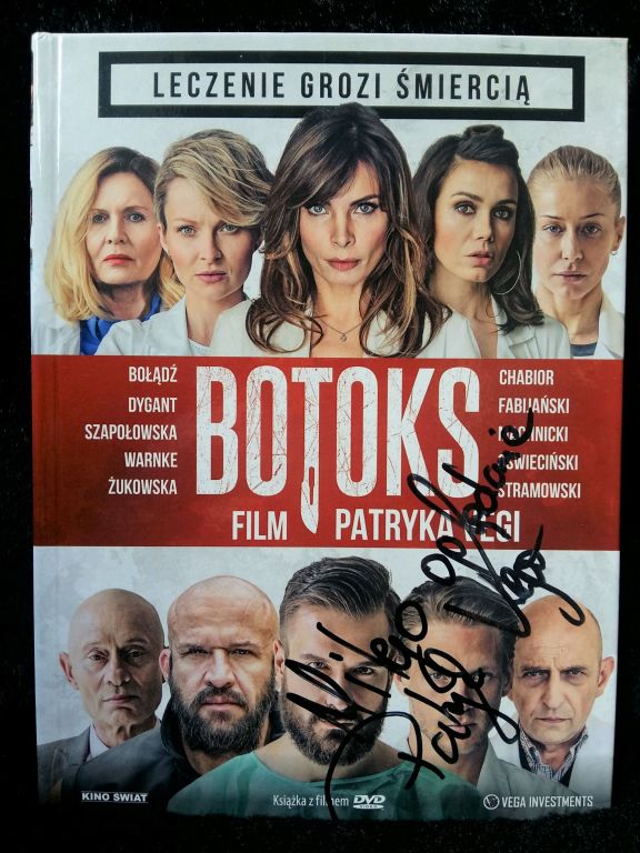 Film dvd Botoks z autografem Patryka Vegi