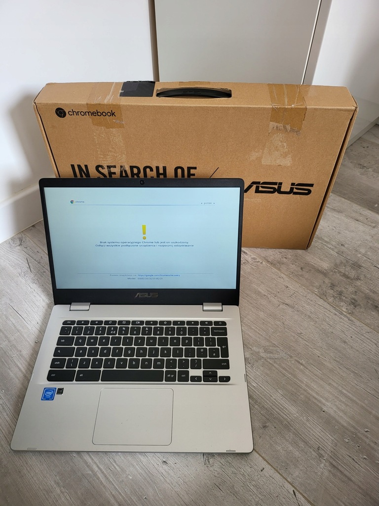 Uszkodzony Laptop ASUS C423N Chromebook